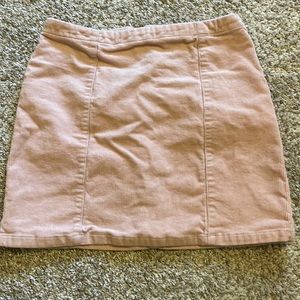 Forever 21 Pink Corduroy skirt